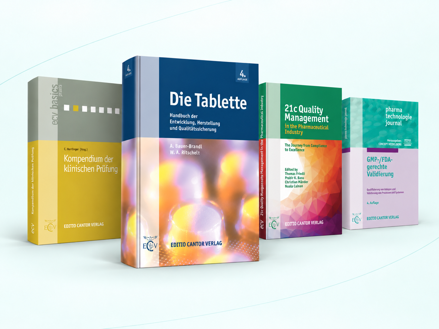 Selection of ECV professional books for pharmaceutical practice